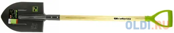 Лопата штыковая, деревянный черенок// сибртех, фотография 1