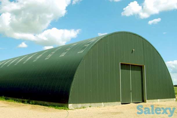 Возведение легких арочных конструкции, ангаров, фотография 1