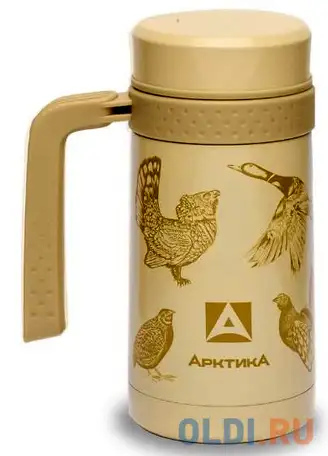Термокружка арктика 412-500 0,5л бежевый, фотография 1