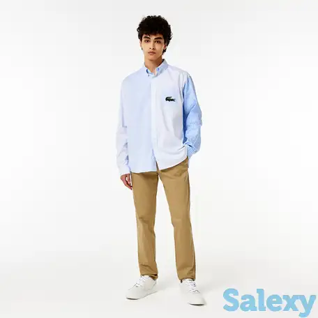 Мужские брюки lacoste slim fit, фотография 1