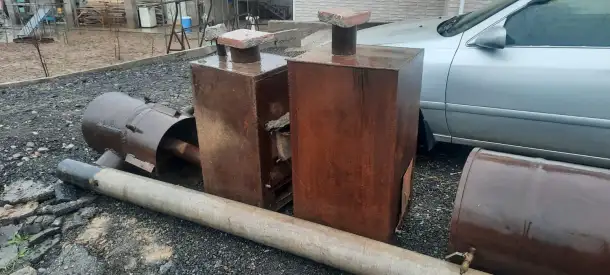 Паровой печь  котёл, фотография 1