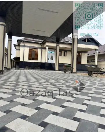 укладка брусчатки, фотография 1