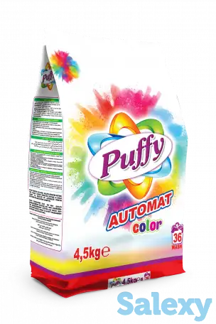 Стиральный порошок Puffy Color (Турция) в ассортименте (1,5кг; 3 кг; 4,5 кг; 6кг; 9 кг; 20 кг ), фотография 3