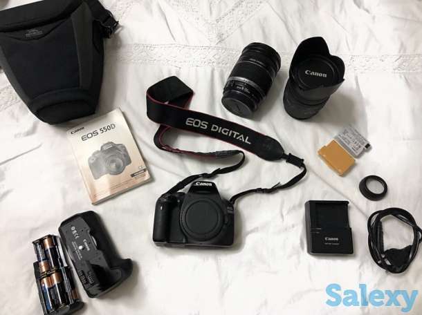 Продам фотоаппарат Canon EOS 550D, фотография 1