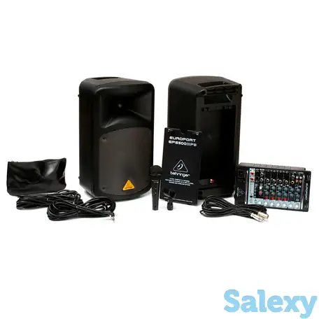 Комплект акустики behringer eps500mp3 europort, фотография 1