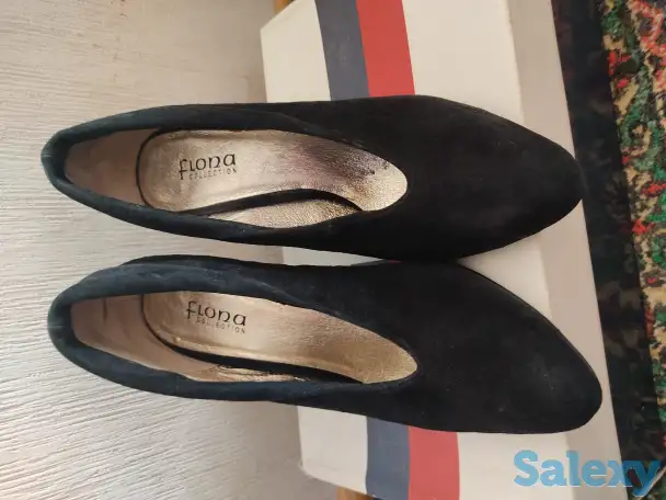 Ботильоны из замши., фотография 1