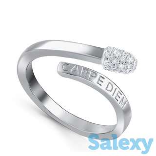 Серебряное кольцо «Спичка», фотография 1