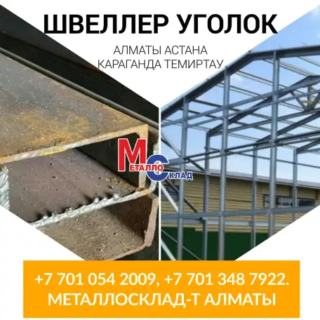 Арматура, швеллер, уголок, профнастил, трубы, лист, штрипс, оцинкованный прокат., фотография 4