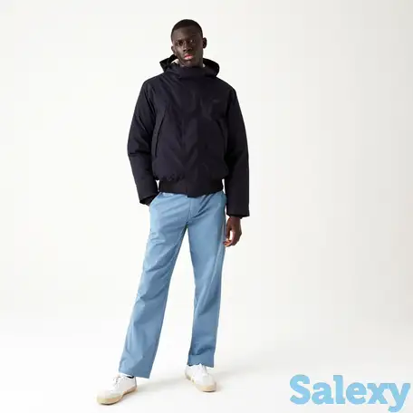 Мужская короткая парка lacoste с мехом, фотография 1