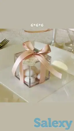 Корзина, коробка для клубники, тойбастар, лента, сюрприз коробка, фотография 1