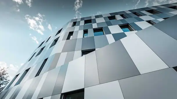 Алюминиевые композитные панели алюмокомпозит алюкобонд, фотография 3