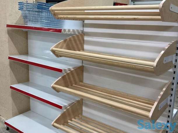 Торговые стеллажи и комплектующие, фотография 7