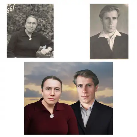 Реставрация фотографий, восстановление фото  Экибастуз, фотография 3