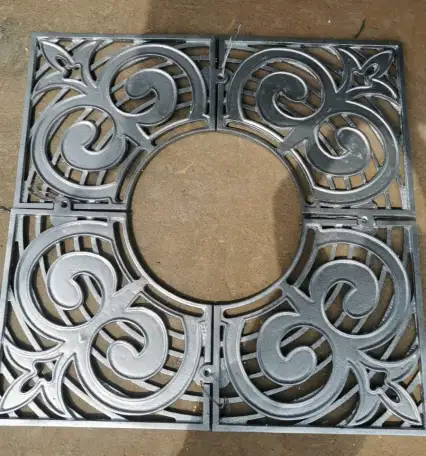 Приствольная решетка из четырех частей, фотография 1