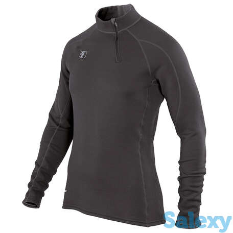 Термобелье майка сивера сноуи с воротником мужская черная, фотография 1