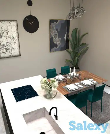 Эскизный проект Чертежи/ Визуализация /экстерьер /интерьер 3д модель, фотография 1