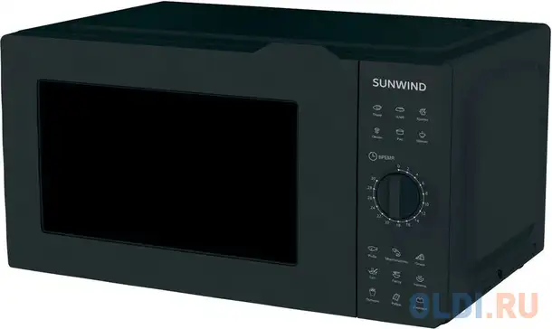 Микроволновая печь sunwind sun-mw002 700 вт чёрный, фотография 1