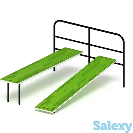 Скамья для пресса двойная (зеленый) - со 2.40.02-02, фотография 2