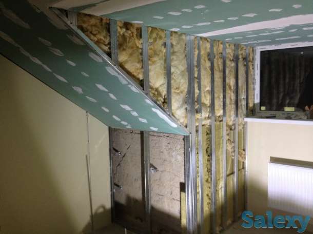 Монтаж конструкций из гипсокартона (ГКЛ) профессионально, фотография 5