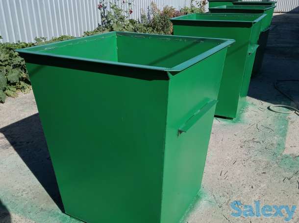 Мусорный контейнер для ТБО 0,75м3, 0,75 кубов, 750л Атырау 0,8 кубов, фотография 1