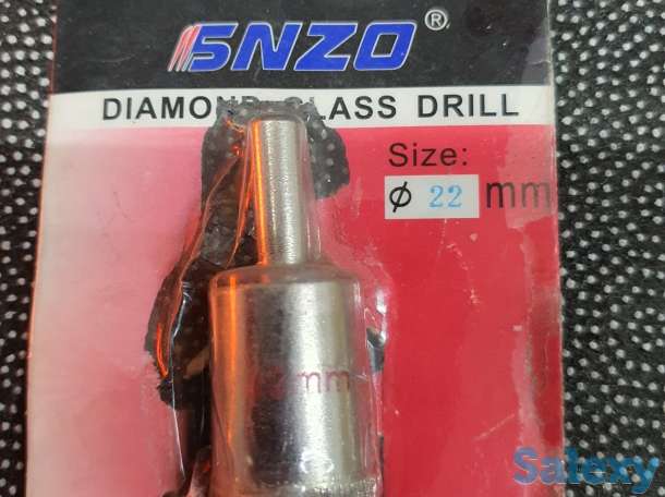 Алмазное сверло по стеклу 6, 10, 20, 22мм, фотография 2