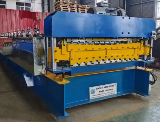 Двухярсная сдвоенная линия для производства профнастила HC35-HC44, фотография 4