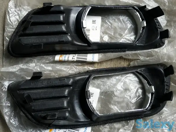 Подтуманники и заглушки на бампер. Тойота Камри-40., фотография 2