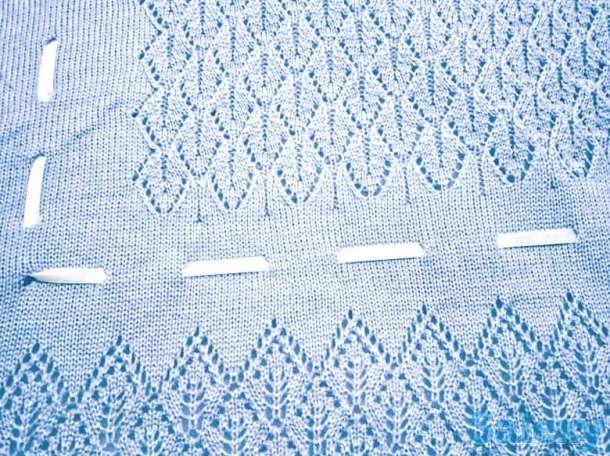 Детский плед нежно-голубого цвета, фотография 2