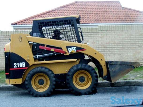 Услуги (аренда)мини погрузчика caterpillar 216B,226B3, фотография 1