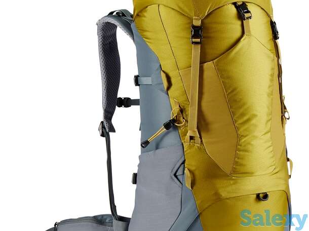 Рюкзак deuter aircontact lite 50+10 turmeric/teal, фотография 1