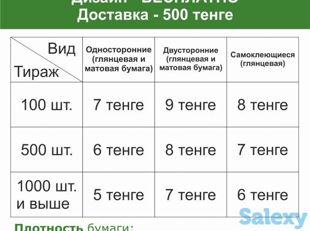 Печать визиток, фотография 1