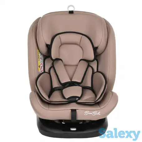 BAMBOLA автокресло для детей 0-36 кг Minori ISOFIX Светло/Коричневый 2шт/кор, фотография 2