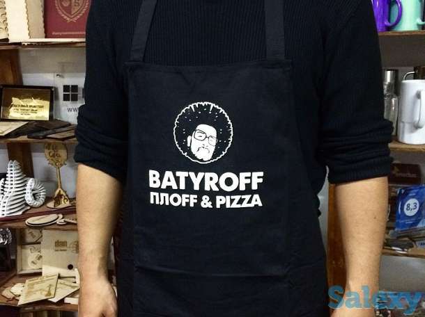 Печать на фартуках. Нанесение на фартуки логотипов или надписей., фотография 1