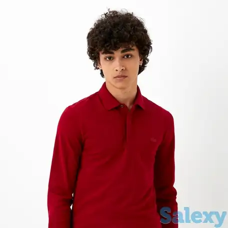 Мужское поло lacoste с длинными рукавами, фотография 1