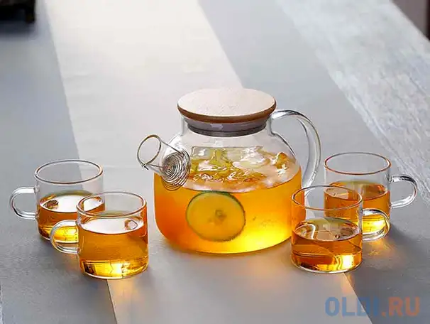 Набор чайный teco tc-ts04 1000 мл, фотография 1