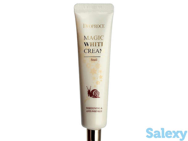 Крем для лица deoproce magic white cream snail, фотография 1