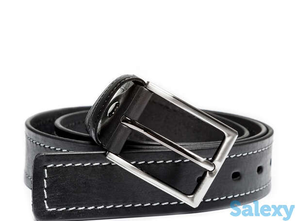 Ремень мужской caim black, фотография 1