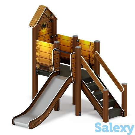 Горка домик (эко) н-900 ио 41.01.05-02, фотография 1