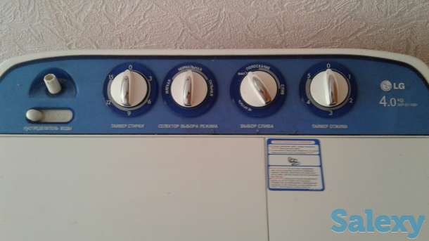 Продам стиральную машину полуавтомат б/у за 15000 тенге., фотография 2