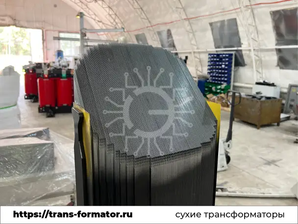 Трансформатор сухой ТСЛ 2500 квА 6 0.4IP00DYн-11Al с литой изоляцией, фотография 6