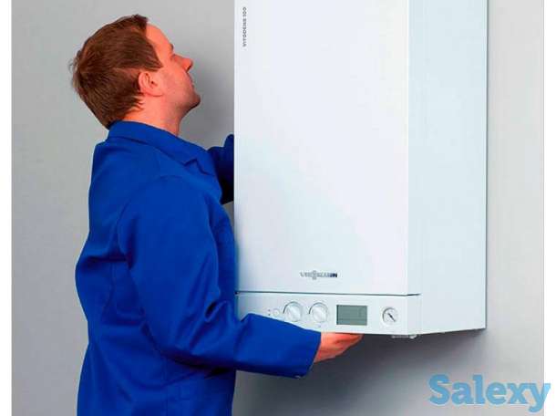 Монтаж газовых котлов, фотография 1