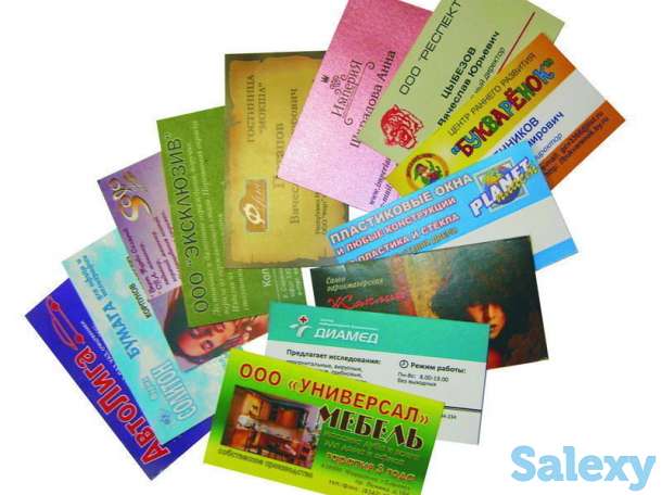 Визитки, листовки, буклеты, фотография 2