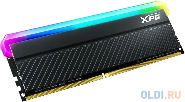 32gb adata ddr4 3600 dimm xpg spectrix d45g rgb gaming memory, фотография 1