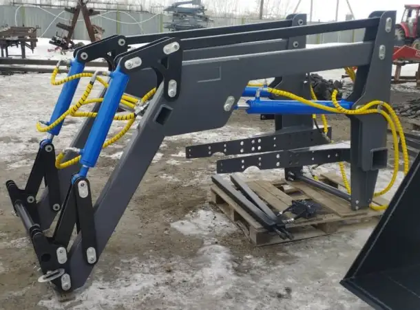 Фронтальный погрузчик КУН к тракторам МТЗ Сделано в Казахстане, фотография 1