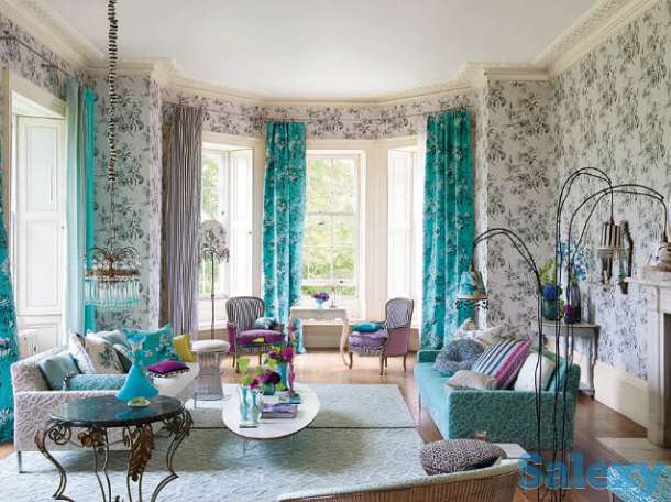 Профессиональная наклейка обоев, без швов,побелка, консультация, фотография 2