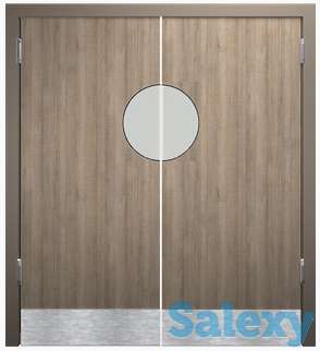 Маятниковые двери деревянные в кафе, бары и рестораны Казахстана, фотография 1