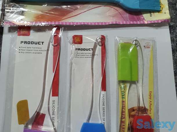 Кисточка силиконовая для кухни, теста и тд, фотография 1