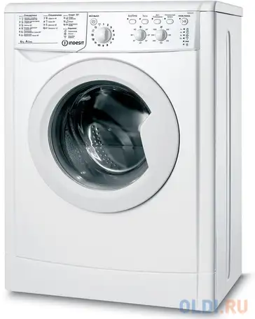 Стиральная машина indesit ewuc 4105 белый, фотография 1