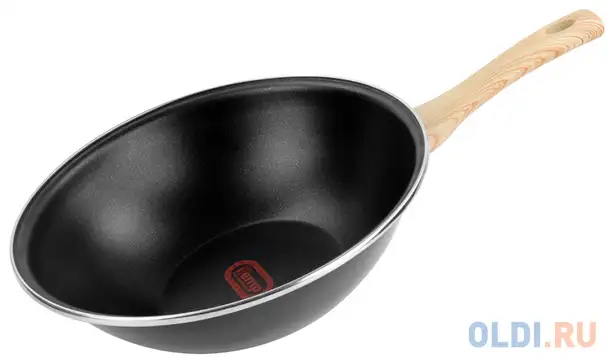 Сковорода-вок vitrinor orbe 28 28 см сталь, фотография 1