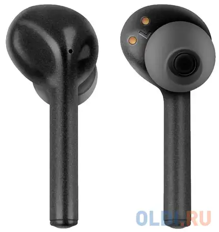 Беспроводные внутриканальные стереонаушники с микрофоном sven e-705bt, черный матовый (bluetooth, tw, фотография 1